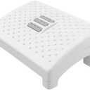 Milisten Indoor Foot Stool with Massage Rollers Ergonomic Foot Rest for Office Desk and Home Use 15.74X10.43X5.90 Inch Non-Slip Support