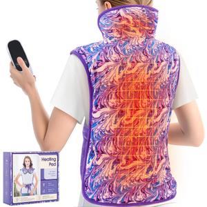 Heating Pad for Back, Neck, Shoulder, Mothers Day Gift for Mom, Electric Wrap Heat Pad for Neck and Shoulders, Birthday Gift for Women Wife Mom Grandma Her