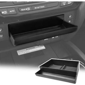 Center Console Organizer Tray Compatible with Honda Pilot 2016-2022/ Ridgeline 2017-2024 2025/ Passport 2019-2024 2025 Accessories, Car Storage Organizer Center Console Drawer Glove Box Drawer