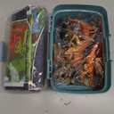 Dinosaur Toys for 3 4 5 Year Old Boys Gifts, 25 Pieces Dinosaurs Toys for Kids 3-5-7, Dino Figures Activity Play Mat Christmas Birthday Gifts for Girls Toddler Toy Age 2-4