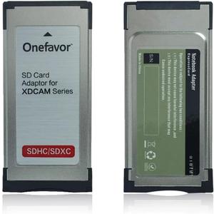 SXS Card Adapter for Sony SXS-1 EX1R EX280 SD SDHC SDXC Card into SXS Memory Card ExpressCard Adaptor for Sony XDCAM Cameras