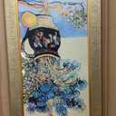 Textured Antique Gold 10x20 Picture Frame with Gold Inner Trim