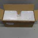 1Pack Paper Towel Holder Countertop, White Acrylic Napkin Dispenser, Multifold Paper Towel Dispenser for for Z-fold C-fold MultiFold Trifold-Bathroom Toilet Kitchen Restaurant(3mm Acrylic)