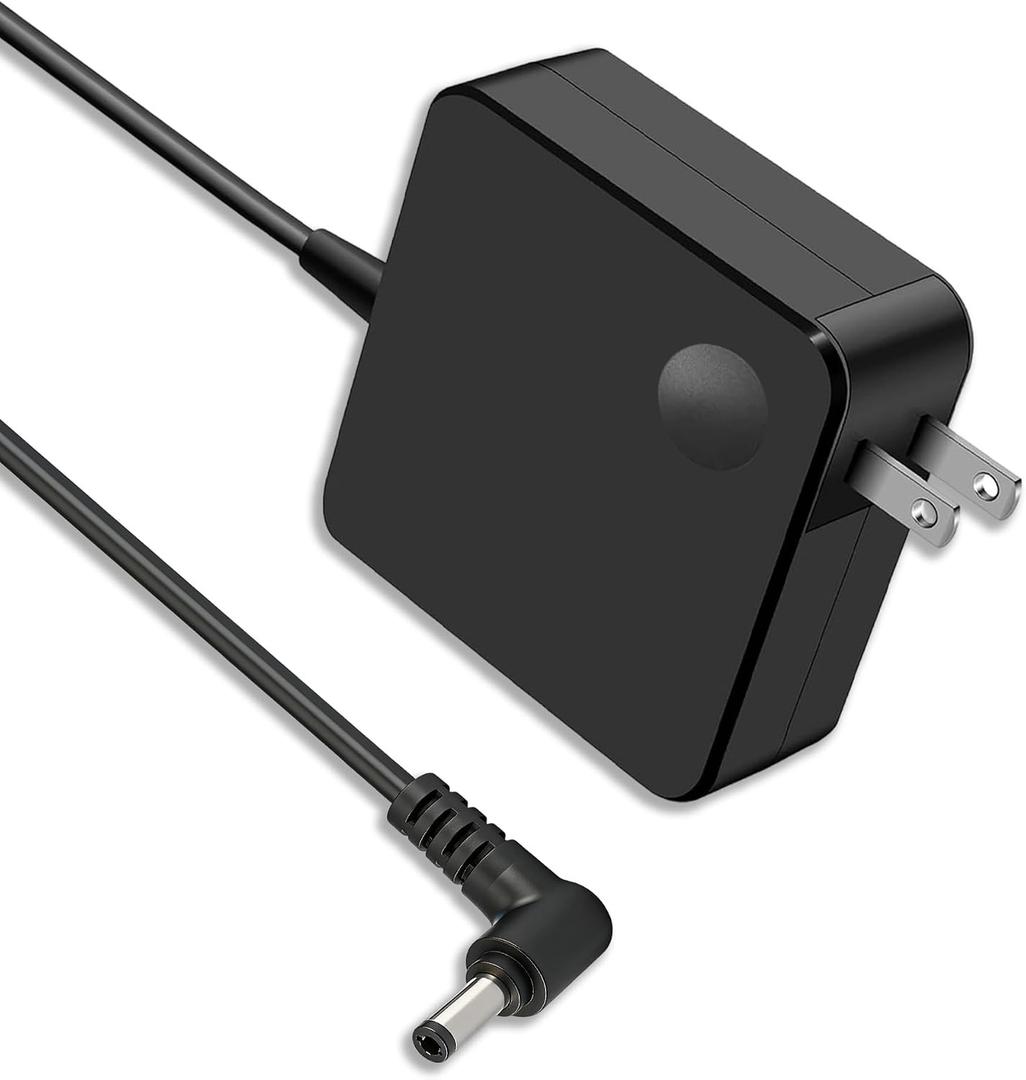 65W Laptop Charger Compatible with Lenovo Laptop IdeaPad 1 3 5 Slim 3 3i Flex 5 (14 15 16 Inch) V14 V15 V17 S145 S340 S540 320 320S 330 330S Round Tip 4.0x1.7mm Power Supply Adapter Cord