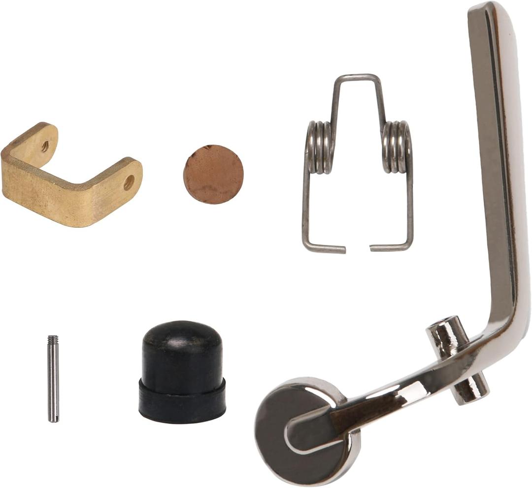 BQLZR Trombone Water Key/Spit Valve Assembly Set with Cork Pad for Alto and Tenor Trombone
