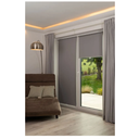Homebox Roller Blind, Grey, 55 "w x 72" h