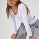 Tween Girl Clothes 2 Piece Ribbed Ruched Top and Wide Leg Pants Set Size 7-14 Years