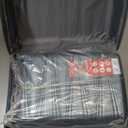 4-Piece Expandable Hardshell Luggage Set with TSA Lock (14/20/24/28) - Lightweight PP Suitcases, 360 Silent Spinner Wheels and Durable 100LB Handle for Air Travel (Peacock Blue)