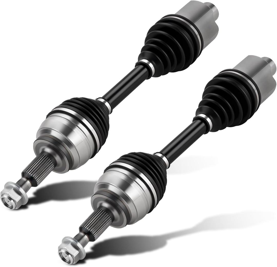 Pair (2) Front CV Axle Shaft Assembly for 4WD Only