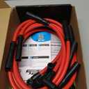 Nilight Spark Plug Wire 10.2 mm High Performance Ignition Wire Compatible with Cadillac Escalade, Chevy Silverado Suburban Tahoe GMC Sierra Yukon Replaces for 9748HH