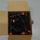 24 Pack 3.5 inch Plastic Spring Clamps, Black Heavy Duty Clips, Backdrop Clips, Plastic Clamps for Crafts, Backdrop Stand, Woodworking, Photography