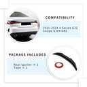 Carbon Fiber Pattern G82 / G22 Spoiler PSM-Style Compatible with (2021-2025) 4-Series G22 Coupe / M4 G82