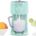 Dash Deluxe Shaved Ice & Slushy Maker with Serving Pitcher, 1L, Multi-Purpose Ice Shaver Machine for Homemade Shaved Ice, Snow Cones, Slushies, Cocktails & More - Aqua