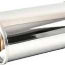 2.5'' Inch Ultra Quiet Resonator,2.5" Inlet 2.5" Outlet Exhaust Resonator,13.8" Overall Length Performance Muffler Resonator T304 Stainless Steel Universal Fitment