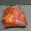 10 x 10 Feet Orange Backdrop Curtain for Partie, Background Curtains for Photoshoot, Birthday, Wedding, Halloween, Thanksgiving, Christmas, New Year Party Decorations 5Ft x 10Ft, 2 Panels