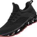 Wrezatro Women's Slip on Walking Running Shoes Blade Tennis Casual Fashion Sneakers Comfort Non Slip Work Sport Athletic Trainer, Size 39