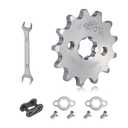 420 Chain Sprocket 13T Front Sprocket 17mm Compatible with 50cc 70cc 90cc 110cc 125cc 140cc15cc 160cc Lifan Loncin Dirt Bike, ATVs, Go Kart Sprocket