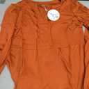 Women's Dress Orange Boho Style, M