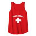 SKI PATROL Winter Downhill Snow Skiing Skiers Skier Tank Top, Size: M