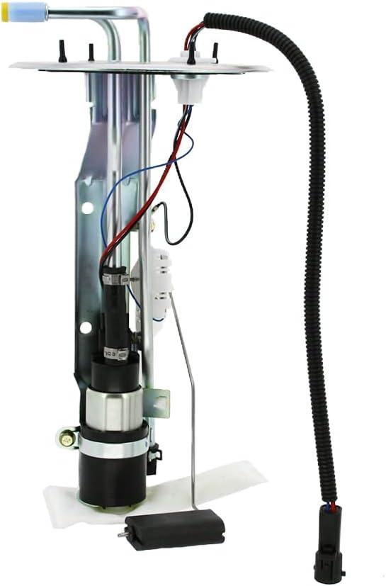 Electric Fuel Pump Assembly Compatible with 1997 1998 Ford F150 F250 4.2L 4.6L 5.4L139" 157" Wheelbase Replace# E2221S, E2216S, F65Z9A407AB