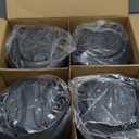 KOOPER 4 Pack Solar Lantern Outdoor Lights, Upgraded Flickering Flame Solar Lanterns Lights Outdoor Waterproof, Hanging Lantern Decorative, Solar Powered Lanterns for Yard Patio Path Tree Garden Decor