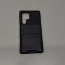 Vofolen for Galaxy S22 Ultra Case Wallet Credit Card Holder 4-Card Slot Hidden Back Pocket Dual Layer Hybrid Rugged Rubber Bumper Protective Hard Shell Cover for Samsung Galaxy S22 Ultra Black