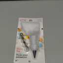 Crave Pastry Bag with Five Different Stainless Steel Nozzles for Precision, 1-pack