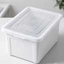 Plastic storage container 17x14x11 inches