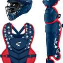 Easton | Black Magic 3.0 Youth Baseball Catcher Gear Set | Helmet, Chest Protector & Leg Guards | Multiple Sizes/Colors