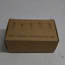 Brightever 200FT Outdoor String Lights with Remote, 2700K/4000K/5000K Selectable LED Patio Lights with 60+2 ST38 Vintage Edison Bulbs, 3 Lighting Modes, 3H/5H Timer, Dimmable String Light for Outside (Black)