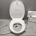 Bio Bidet BB500 Heated Electric Bidet Seat with Warm Water Wash, Night Light, Low Profile Design, Elongated
