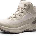 NORTIV 8 Women's Lightweight Hiking Boots Waterproof Trekking for Outdoor, Size 8, Khaki, SNHB241W
