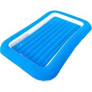 RAPTAVIS Kids Air Mattress Inflatable Toddler Travel Bed with Sides,Blue