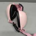 PROHEAR Dog Ear Muffs Hearing Protection for Dogs, NRR 28dB Noise Cancelling Headphones, Easy to Adjust Dog Hearing Protection Earmuffs for Thunder, Hunting, Tourism, Cars, Racing, Medium, Pink