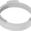 Buachois Air Conditioner Exhaust Hose Connector, ABS Material, Grey, 5.9" Diameter, 1 Pack