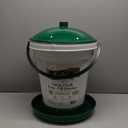 Harris Farms Large Flock Easy-Fill Poultry Drinker, Made with BPA-Free Plastic, Top Fill Design, 6.25 Gallon