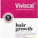 Viviscal Hair Growth Supplements For Women For Thicker, Fuller Hair, Nourishes Thinning & Loss, With Proprietary Collagen Complex, 60 Tablets, 1 Month Supply, BBD 08/2028