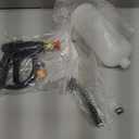 Pressure Washer Short Gun, Foam Cannon with 1/4 Inch Quick Connector, Power Washer with 5 Pressure Washer Nozzle Tips, M22-14 mm Inlet Connector