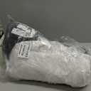 NICETOWN White 100% Blackout Curtains 45 inches Long, 2 Thick Layers Completely Blackout Window Treatment Thermal Insulated Lined Drapes for Small Window (1 Pair, 52 inches Width Each Panel)