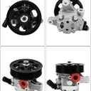 TAUTOY 21-5419 96-5419 Power Steering Pump with Pulley For Honda CR-V 2002 2005-2011, Accord 2006-2007, Element 2006-2011, For Acura RDX 2007-2012, TSX 2006-2008, RSX 2002-2006, 2.0L 2.3L 2.4L