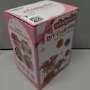 windpaint Toys for Girls 3 4 5 6 7 8 9 10 Years Old, DIY Craft Kits for Kids, Fabric Flower Bouquets for Girls Gifts, Educational Learning Detective Toys for Toddler Kids,Birthdays Gifts (Purple) (Pink)