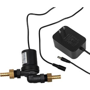 Bayite BYT-7A014 DC 12V Solar Hot Water Heater Circulation Pump with DC Power Supply Adapter Low Noise 3M Head 8LPM 2.1GPM