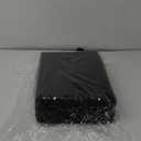2 Pcs Stadium Seat Cushions Water-Repellent Bleacher Seat Cushions Indoor & Outdoor Seat Cushion for Bleachers Portable Stadium Cushion for Sports Events, Office Chairs, Beaches (Black)