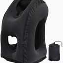 Inflatable Cuddling Pillow Flight Pillows for Long haul Flights Comfortable for Long Flight Comfortable and Portable, Easy to Travel