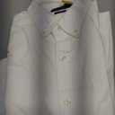 POLO RALPH LAUREN Men's Long Sleeve Oxford Button Down Shirt (Large, White)