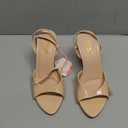 Susanny High Heels for Women Pointed Open Toe Strappy Chunky Block Heels Ankle Strap Stiletto Kitten Heeled Sandals Wedding Bridal Party Prom Sexy Dress Shoes, Size 8