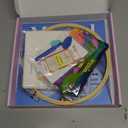 ETSPIL Embroidery Starter Kit for Adults, 3 Simple Patterns to Master 33 Stitches, Easy Step-by-Step 4K HD Video Tutorials & Bound Guide, DIY Craft Gift for Teens