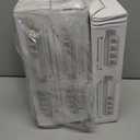 3 Pcs Expandable Drawer Organizer Bins Adjustable Deep Drawer Hanging Organizer Tray Expandable 11.4 to 18.1 Inches Plastic Dividers Storage for Office Bathroom Bedroom Kitchen Desk, White