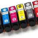 IDO Remanufactured Ink Cartridge Replacement for Epson 312XL 314XL (6- Pack)