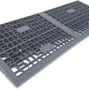 ROBLOCK 2 Inch Rise Detachable Ramps for Wheelchairs for Home Steps Entry, Portable Modular Threshold Wheelchair Ramps for Doorways, Load Capacity 3000 LBS, 2 PCS